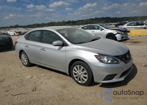 2017 Nissan Sentra S из США, поврежденный, VIN 3N1AB7AP1HY324856